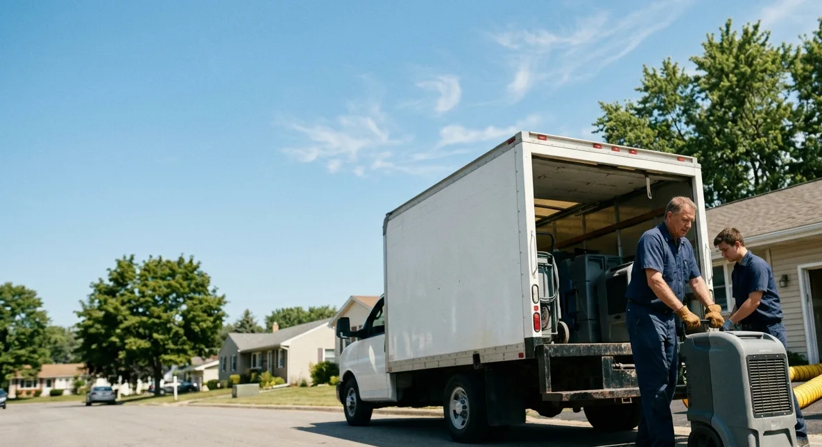 Water Damage Cleanup in Elkhart, TX near me
